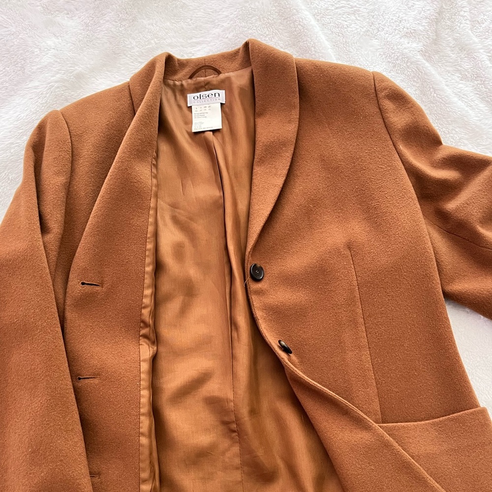 Chocolate brown coat, Olsen, XL